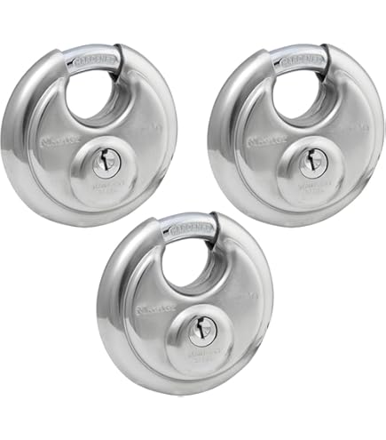 マスターロック2パック 2PK MAG Discus Padlock - Combination Padlocks - Amazon.com